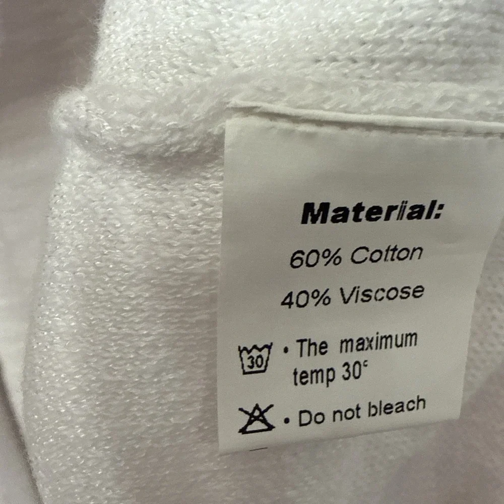 Men's  Iceland Crewneck Pullover Soft Knit Sweater NWT 2x White